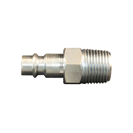 Milton Industries 762 V-Style High Flow Plug – 3/8" MNPT, Box Of 10, For High-Volume Air Tools