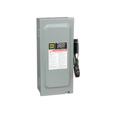 HU361  Heavy Duty Safety Disconnect Switch, Steel, Non-Fusible
