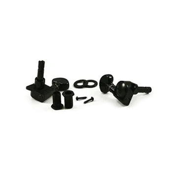 Mini Locking Rotomatics Black Chrome Set 6 6-in-Line Left Hand Models