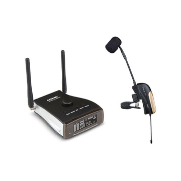 Wireless saxophone microphone with Reverb