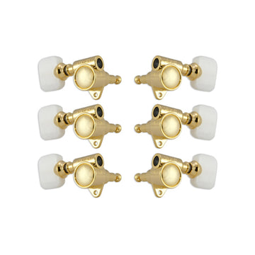 Orig. “Milk Bottle” Style Rotomatics® W/ Prld Button Gold Set 6 3 + 3