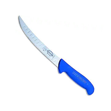 10 Inch Granton-Edged Breaking Knife With Diammark Dual Action Knife Sharpener