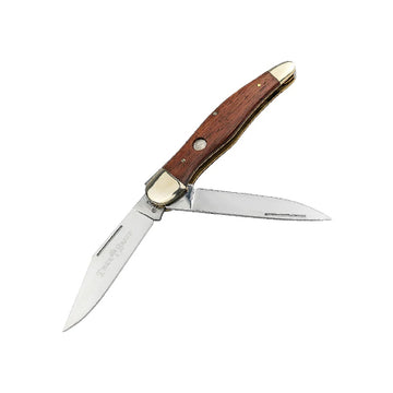 Folding Hunter 4.5 Inch Pocket Knife, Rosewood, Traditional Series 2.0