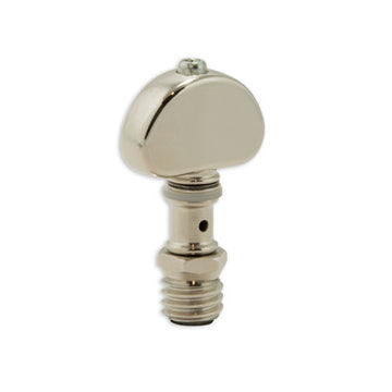 Perma tension banjo 5th Peg metal button nickel