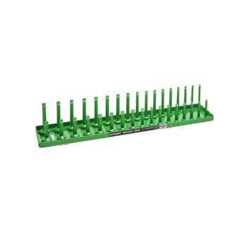 1/2" Drive Metric Regular & Deep Socket Holder - Green
