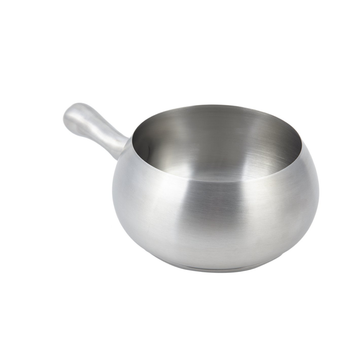 Stainless Steel Induction Fondue Pot with Induction Bottom