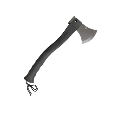 15.7-in Large Survival Axe with 4.2-in Stainless Steel Blade