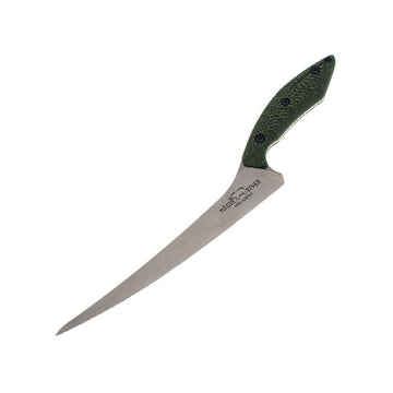 White River Step-Up Fillet Knife - Black & Green G-10