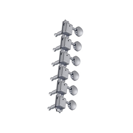 Deluxe Chrome W/ Metal Button Set 6 6-in-Line