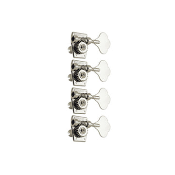 Vintage bass nickel set 4 4-in-line