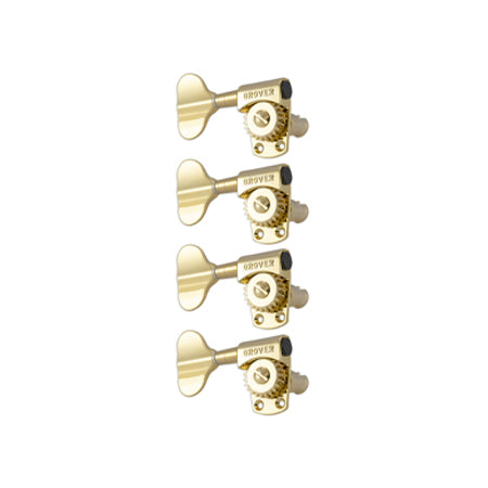 Titan® electric bass gold set 4 4-in-line left hand models