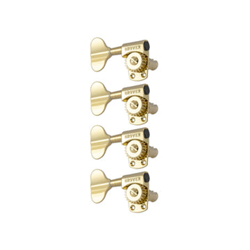 Titan® electric bass gold set 4 4-in-line left hand models