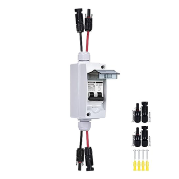 Solar Panels 30 Amp Solar Disconnect Switch, Outdoor Small Breaker Box