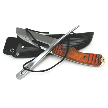 W100 Generation 2 Professional Wood Offshore Fixed Blade and Marlinspike