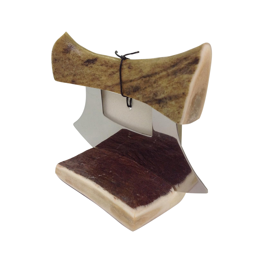 Made in Alaska Natural Moose Antler Ulu Knife