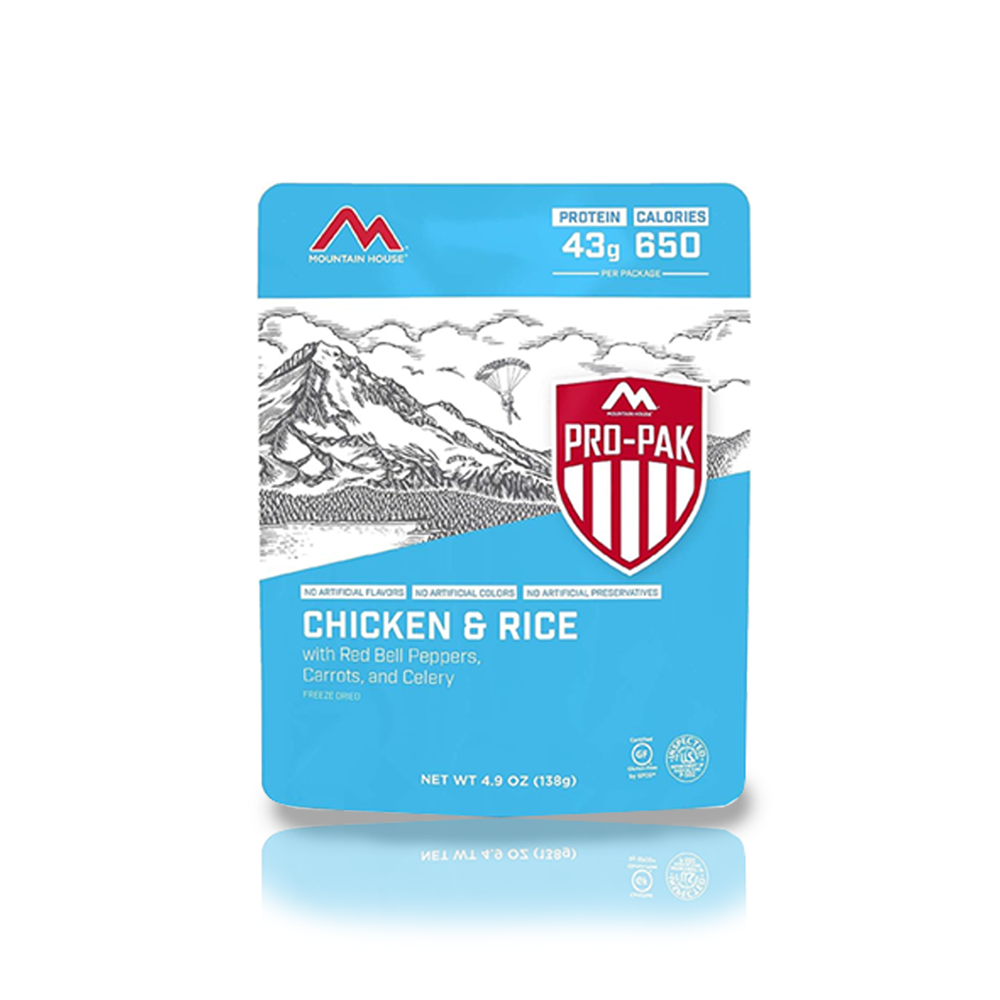 Chicken & Rice Pro-Pak  One Serving Gluten-Free