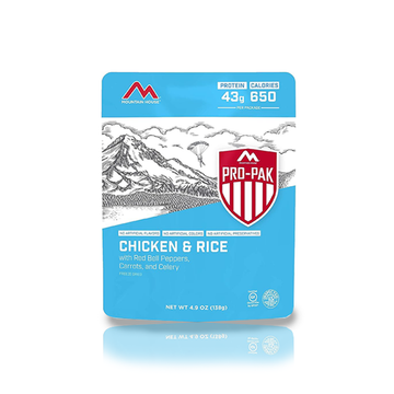 Chicken & Rice Pro-Pak  One Serving Gluten-Free