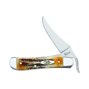 Case WR XX Pocket Knife Burnt 6.5 Bonestag Russlock Item #65303
