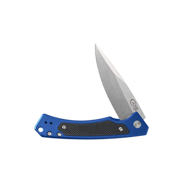 Case XX 25882 Blue Aluminum Handle Single Blade Marilla