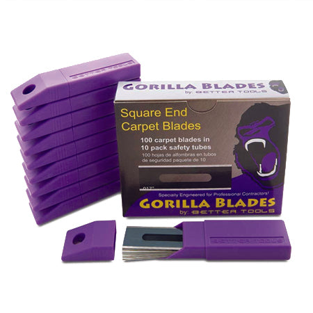 3G Extreme Square End Carpet Blade, 100/Multipack