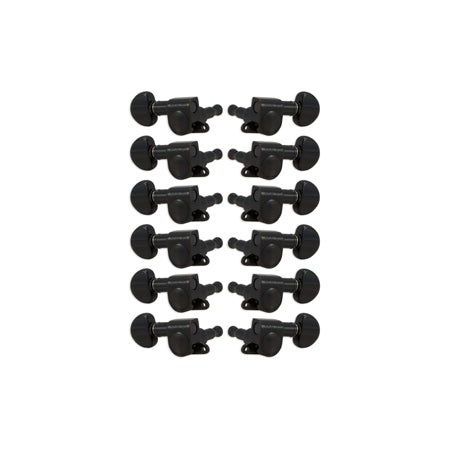 Mini Rotomatics Black Chrome Set 12 6 + 6