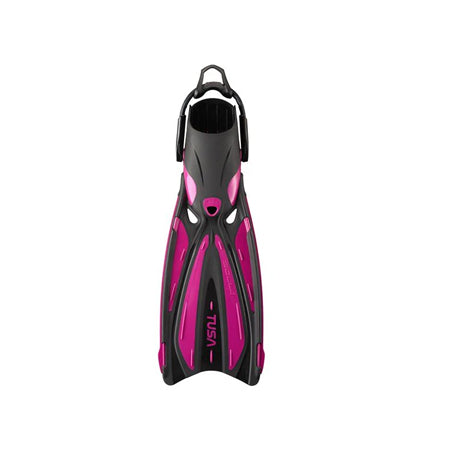 TUSA Solla Fins with Bungee Strap - Rose Pink