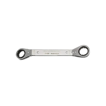 12 Pt. 25° Offset Laminated Ratcheting Box Wrench, 3/4