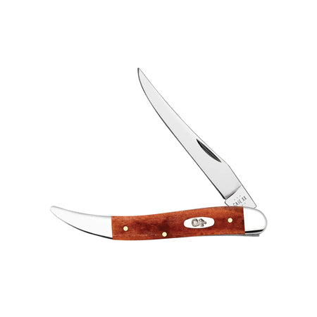 POCKET KNIFE MEDIUM TEXAS TOOTHPICK CHESTNUT SMOOTH BONE