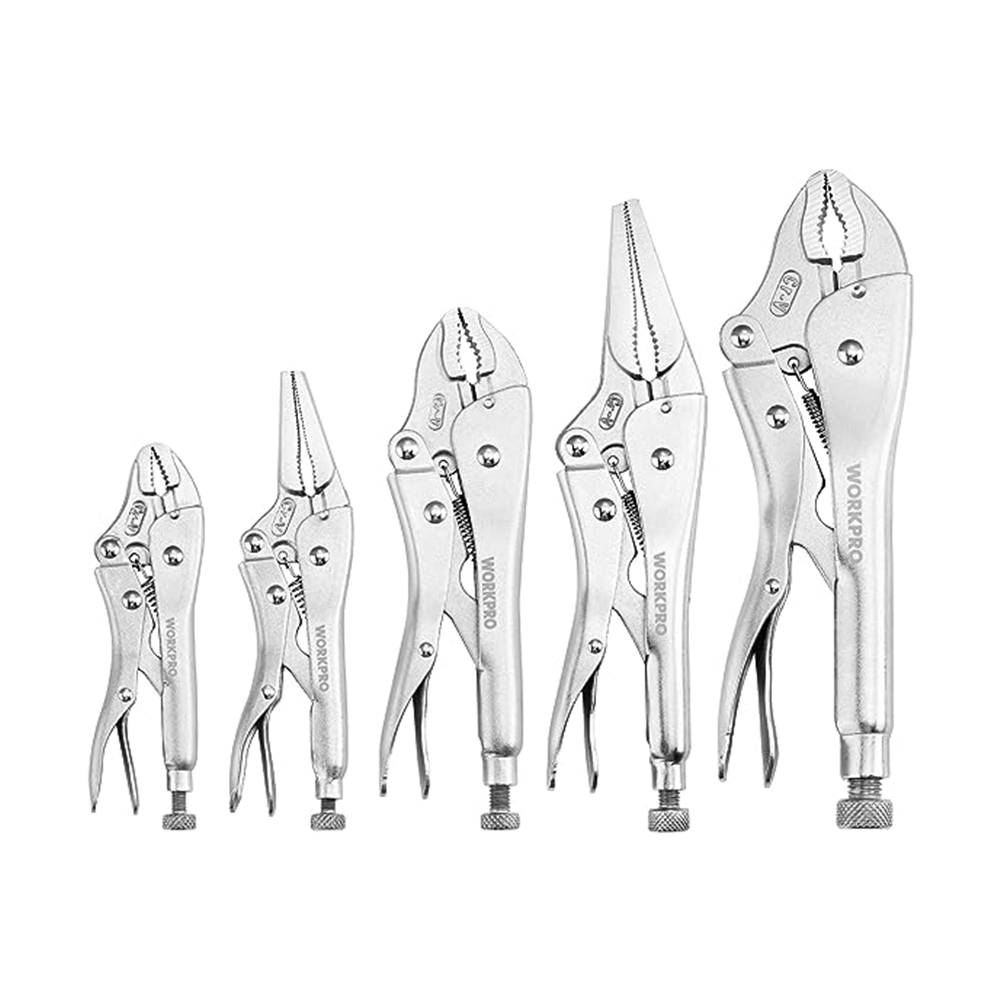 5-Piece Locking Pliers Set, Pliers Tool Set