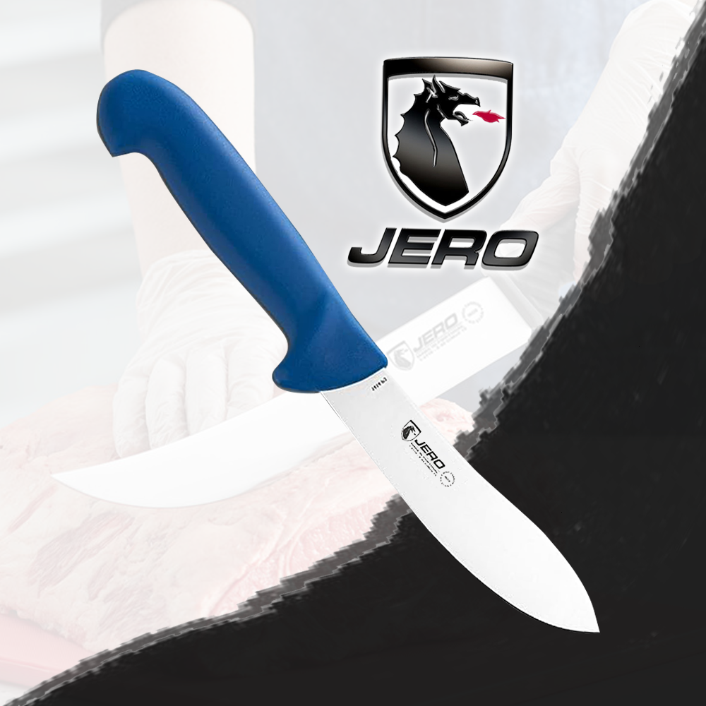 Jero Butcher Series P3 10" Cimeter Butcher Knife - German Stainless Steel - Polymer Handle