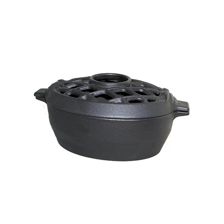 Black Matte Lattice Steamer