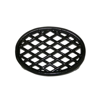 Cast Iron Lattice Trivet - Jet Black