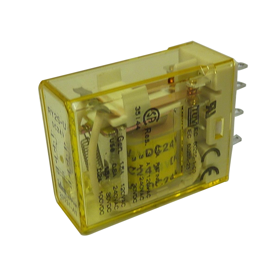 Power Relay, DPDT, 24VDC, 3A