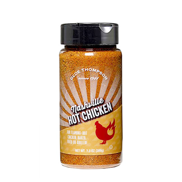 Olde Thompson Nashville Hot Chicken Seasoning, Flaming Hot Chicken Spice, 7.5 oz