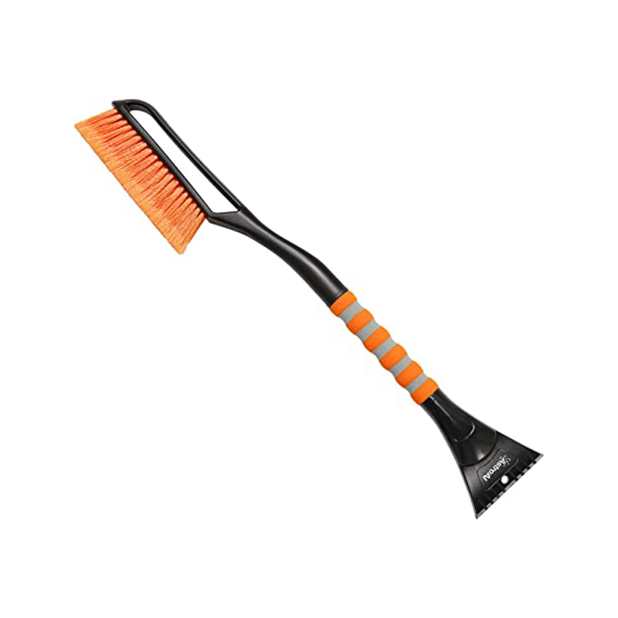 AstroAI 27 Inch Snow Brush and Detachable Ice Scraper