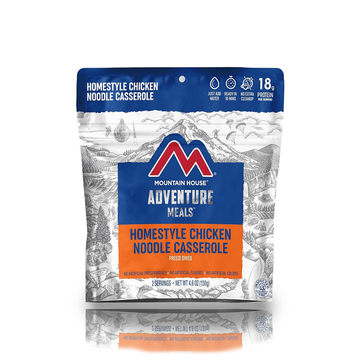 Freeze Dried Backpacking & Camping Food 2 Servings