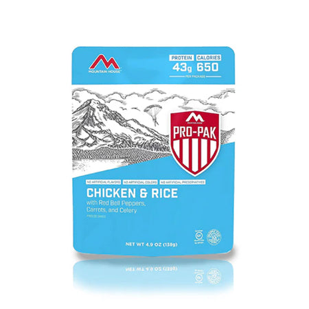 Chicken & Rice Pro-Pak  One Serving Gluten-Free