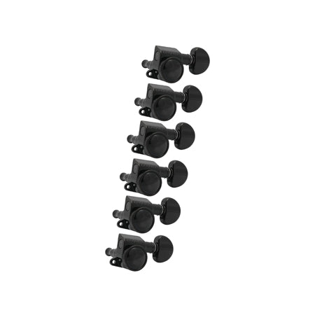 Mini Roto-Grip Locking Rotomatics Black Chrome Set 6 6-in-Line
