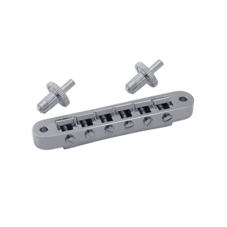 Tune-O-Matic Guitar Bridge Chrome (Unnotched)