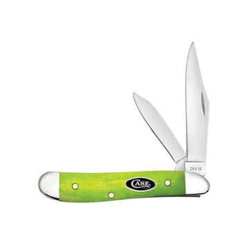 Peanut Smooth Green Apple Bone 53033 Stainless Pocket Knife