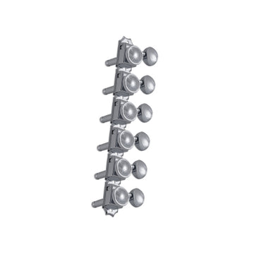 LOCKING DELUXE CHROME W/ METAL BUTTON SET 6 6-IN-LINE