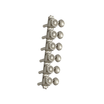 LOCKING DELUXE NICKEL W/ METAL BUTTON SET 6 6-IN-LINE