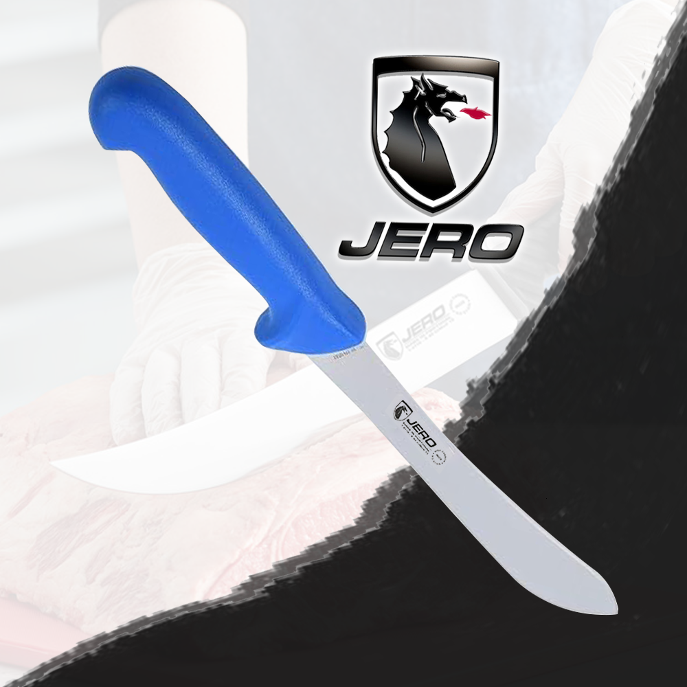 Jero Butcher Series P3-7" Narrow Butcher/Skinning Knife - Commercial Grade Butcher Knife