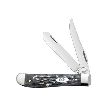 Gray Bone Mini Trapper CV Steel Pocket Knife Knives, 58414