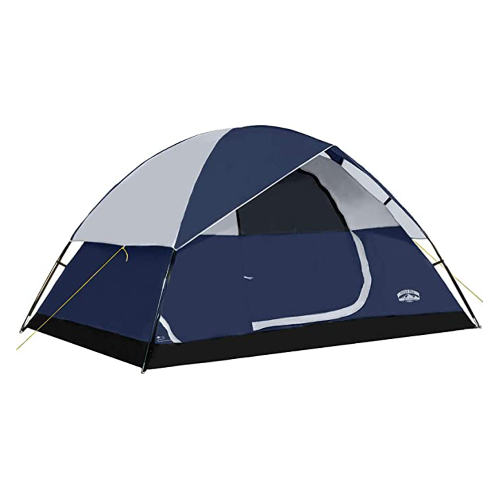 Pacific Pass 2/4/6 Person Family Dome Tent with Removable Rain Fly, Easy Setup for Camp Outdoor