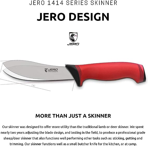 Jero Pro Series TR Deer Skinner - Perfect Hunting and Camp Knife