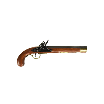 Denix DX1136L Kentucky Flintlock Pistol, Brown