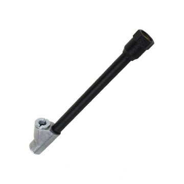 Dual Foot Straight Lock-On Chuck Matte Black Poly Finish, 1/4" FNPT