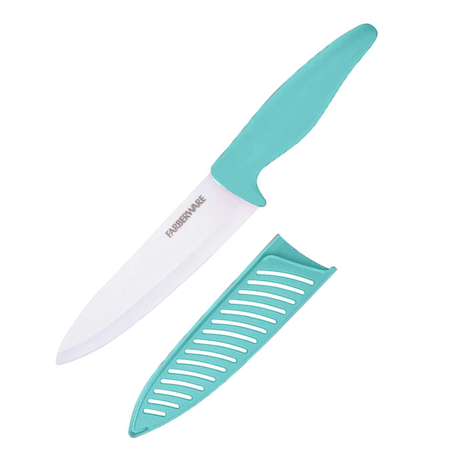 Razor-Sharp Kitchen Knife with Ergonomic Handle