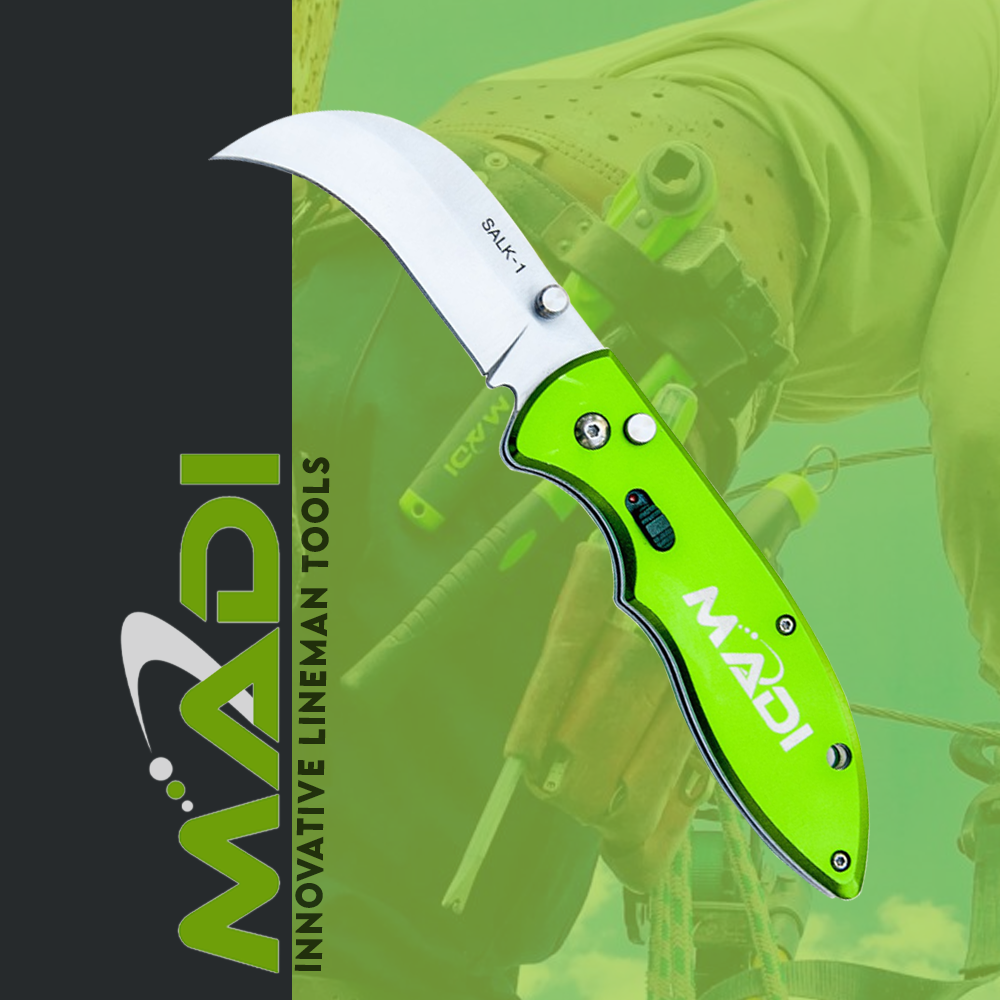 MADI Spring Assisted Lineman Knife